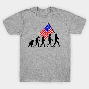 Evolution Us Flag T-Shirt